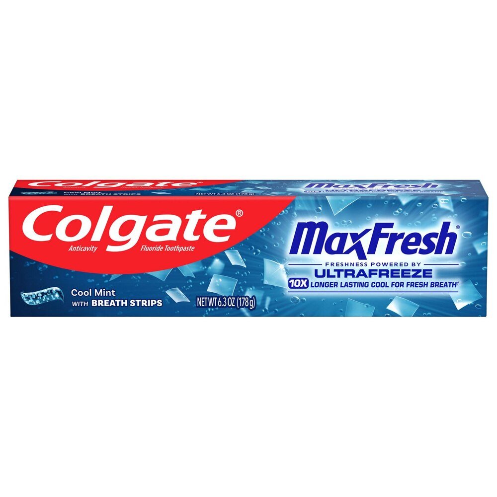 018 Colgate Max Fresh Toothpaste Cool Mint 6.3 Oz. - Image 1
