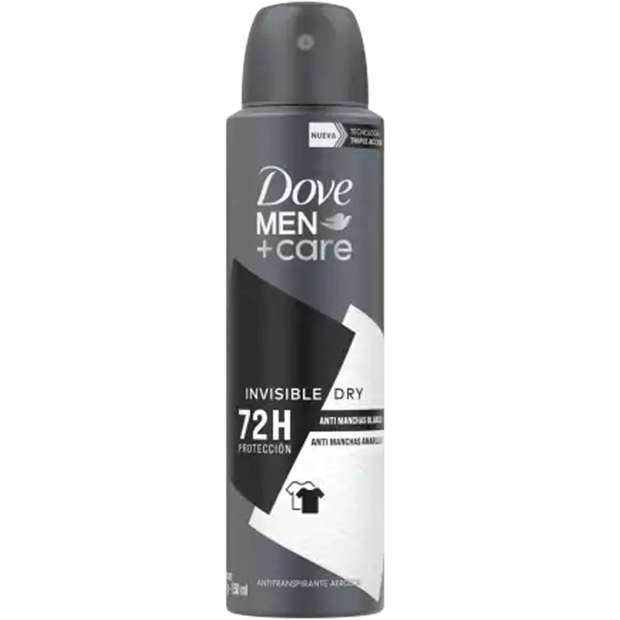 DOVE DEODORANT SPRAY 150 ML / 5.07 OZ MEN+CARE INVISIBLE DRY