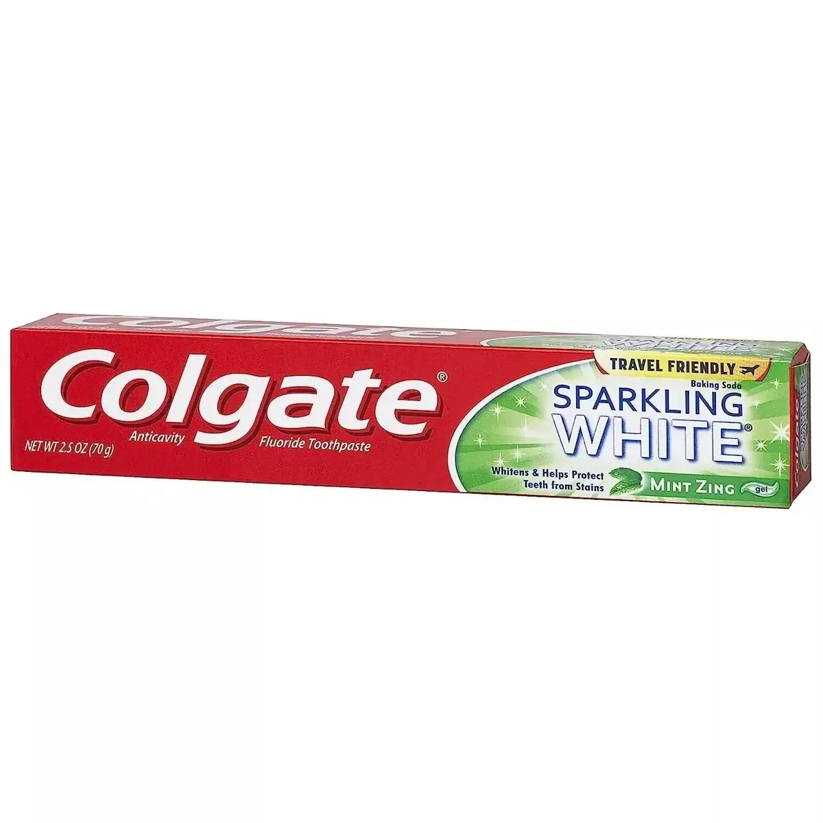 Colgate Sparkling White Mint Zing Toothpaste 2.5 Oz.