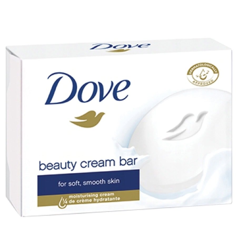 DOVE BAR SOAP 90 G / 3.17 OZ BEAUTY CREAM / WHITE