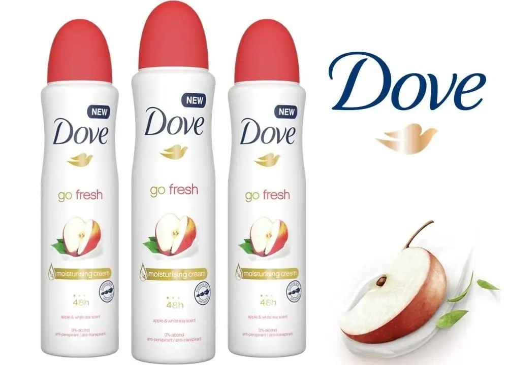 Dove Women's Deo Spray Apple & White Tea 150ml - 3 Pack
