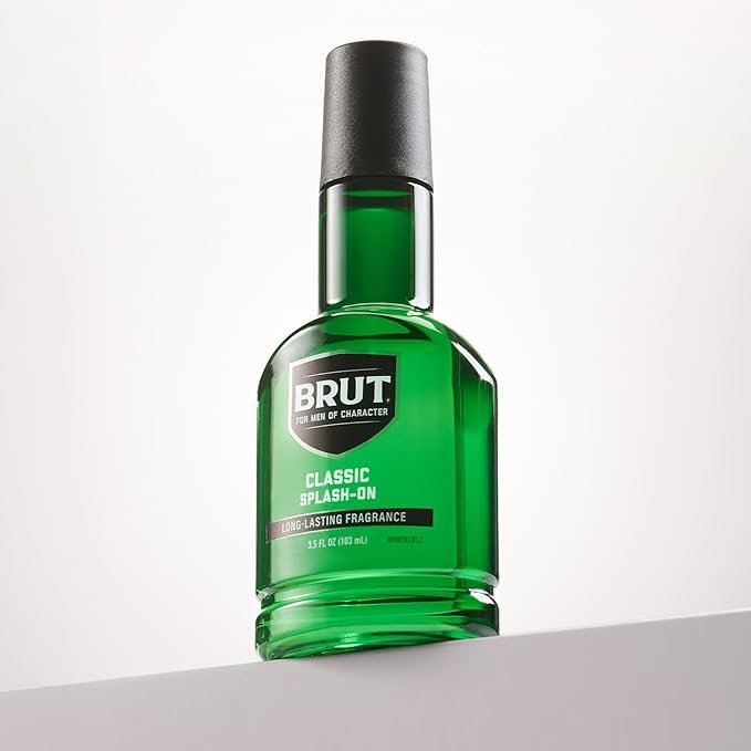 Brut Splash-on Classic After Shave for Men, 3.5 Oz