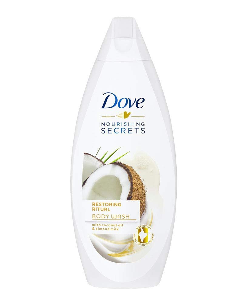 DOVE BODY WASH 500 ML / 16.9 OZ COCONUT ALMOND