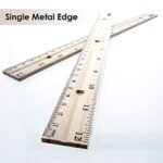 BAZIC 12" (30cm) Wooden Ruler (3/Pack) - Image 5