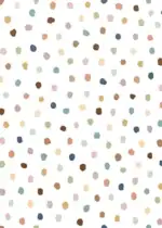 Teacher Created Resources Everyone is Welcome Painted Dots Better Than Paper Bulletin Board Roll - Image 2