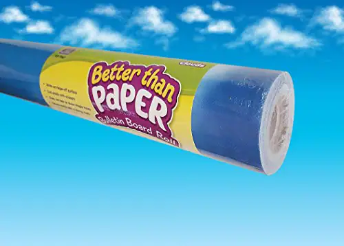 Teacher Created Resources Clouds Better Than Paper Bulletin Board Roll, 4 FT X 12 FT, Clouds