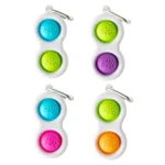 Fat Brain Toys Simpl Dimpl - Orange/Lime Office & Desk Toys for Ages 3 to 12 – Image 5