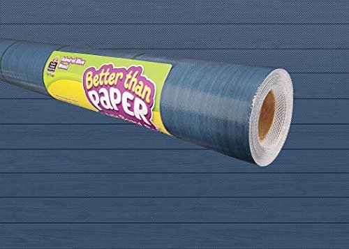 41lJWRpE2UL Admiral Blue Wood Better Than Paper® Bulletin Board Roll – Image 1