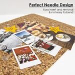 BAZIC Clear Transparent Push Pins (100/Pack) - Image 4