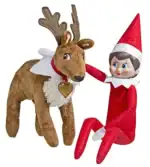 The Elf on the Shelf: A Christmas Tradition Blue Eyed North Pole Elf Girl with The Elf on a Shelf: Elf Pets Reindeer – Image 9