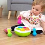 Fat Brain Toys F248 Fat Brain SpinnyPins, Kids Preschool, Spinning and Sorting Building Sets – Image 4