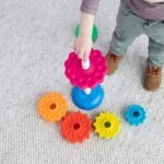 Fat Brain Toys SpinAgain Kids Stacking Toy - Image 3