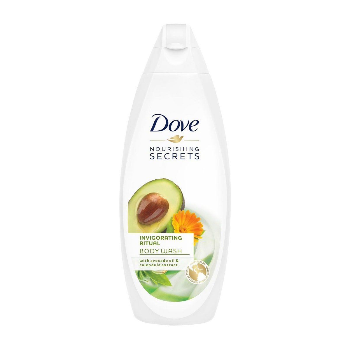 DOVE BODY WASH 500 ML / 16.9 OZ INVIGORATING RITUAL (AVOCADO)