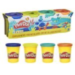 Hasbro Play-Doh Modeling Compound 4-Pack of 4-Ounce Cans (Wild Colors) - Assorted Colors – Image 4