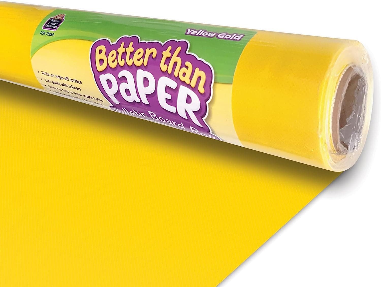 Yellow Gold Better Than Paper Bulletin Board Roll