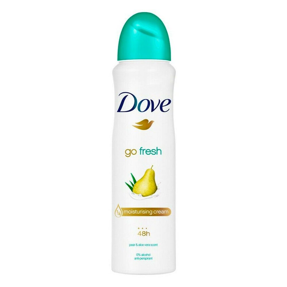 DOVE DEODORANT SPRAY 250 ML / 8.4 OZ PEAR & ALOE