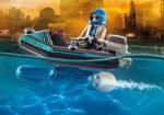 Playmobil Police Jet Pack with Boat – Image 5