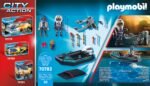 Playmobil Police Jet Pack with Boat – Image 4