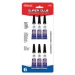 BAZIC Products 3g / 0.10 Oz. Super Glue (6/Pack)