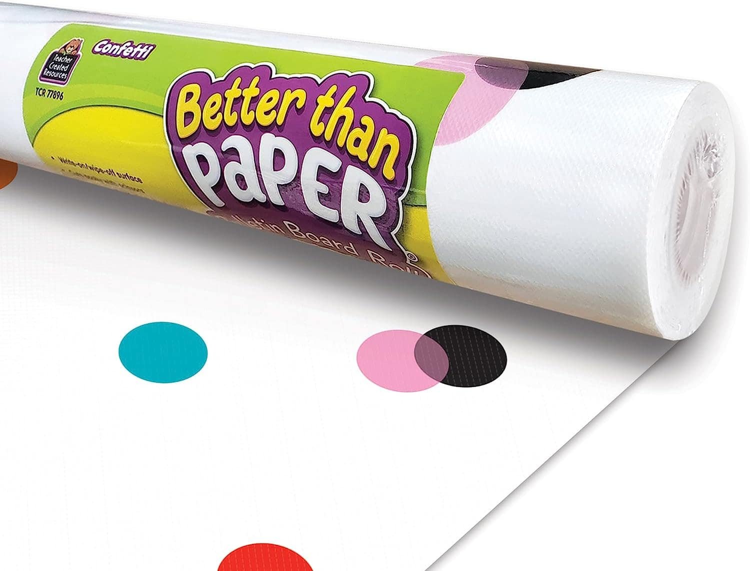 Teacher Created Resources Confetti Better Than Paper Bulletin Board Roll (TCR77896)