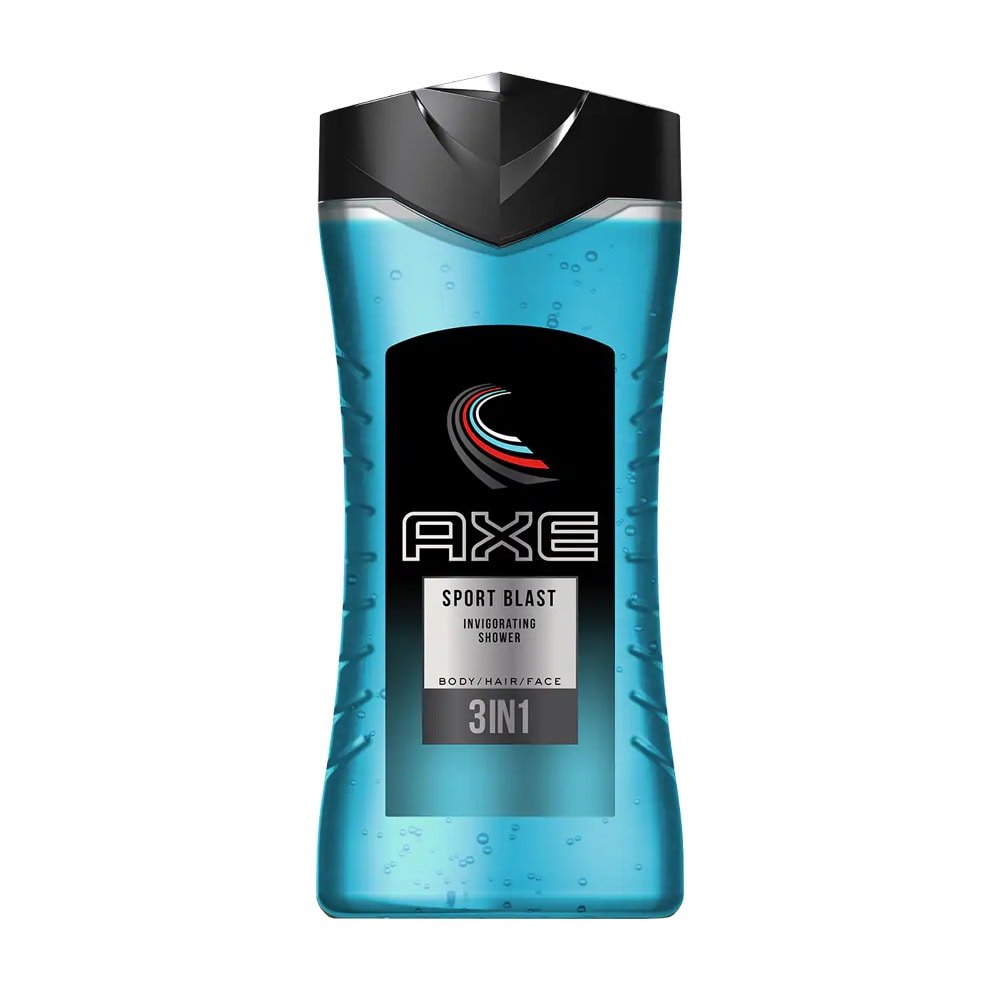 AXE BODY WASH 400 ML 3 IN 1 SPORT BLAST