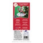 Elf On The Shelf Scout Girl (Brown Eyed Girl) with Claus Couture Collection Candy Cane Classic Dress – Image 3