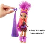 Cave Club Roaralai Doll (8 � 10-inch, Purple Hair) Poseable Prehistoric Fashion Doll with Dinosaur Pet and Accessories, Gift for 4 Year Olds and Up [Amazon Exclusive] – Image 3