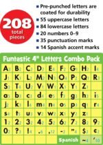 Teacher Created Resources Iridescent Funtastic 4" Letters Combo Pack – Image 5