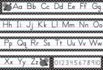 Teacher Created Resources Black Polka Dots Traditional Printing Mini Bulletin Board
