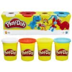 Play-Doh B6508 4 Pack Classic Colors, 16 oz, Small – Image 2