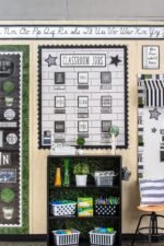 Teacher Created Resources Modern Farmhouse Classroom Jobs Mini Bulletin Board – Image 4