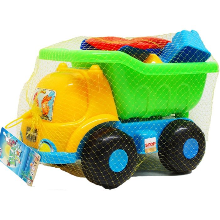 Beach Toy Dump Truck Set with Sand Toys