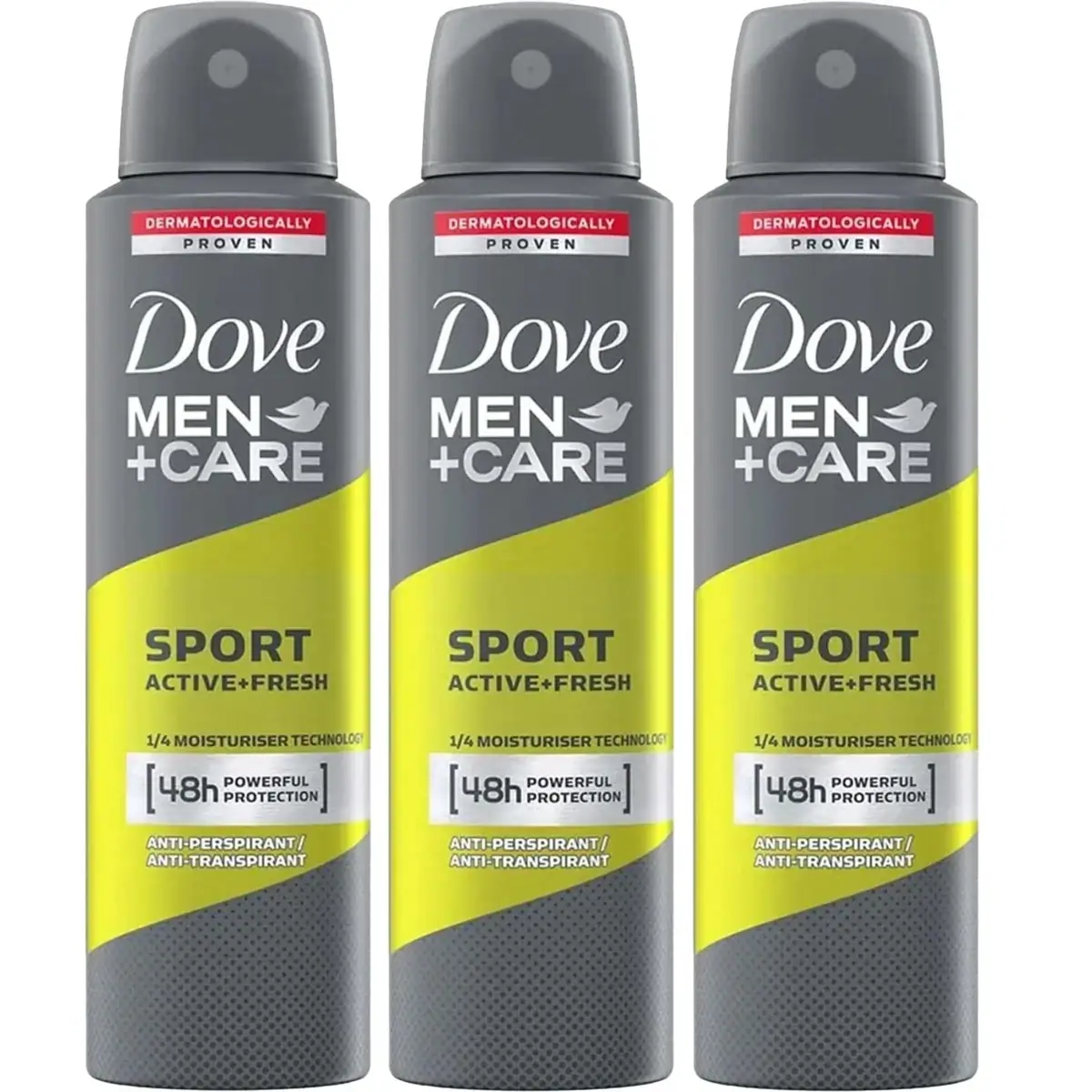 Dove Men + Care Deo Spray Extra Fresh 150ml - 3 Pack