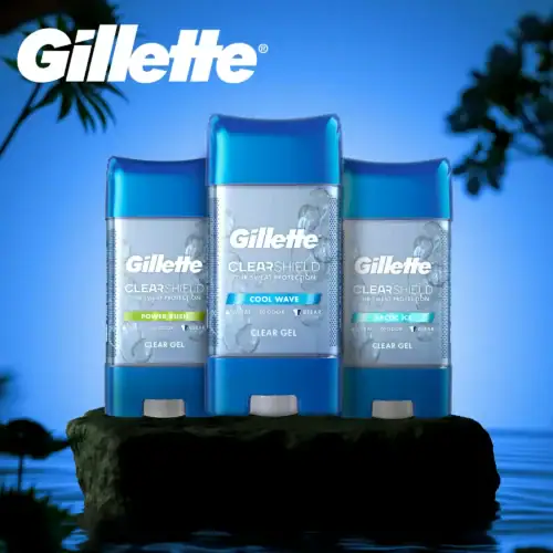 Gillette clear gel deodorant Arctic Ice