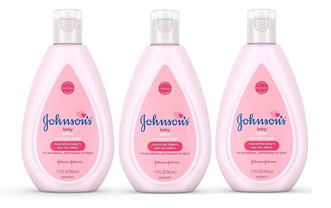J&J Baby Lotion 1.7 Oz. - 3 Pack