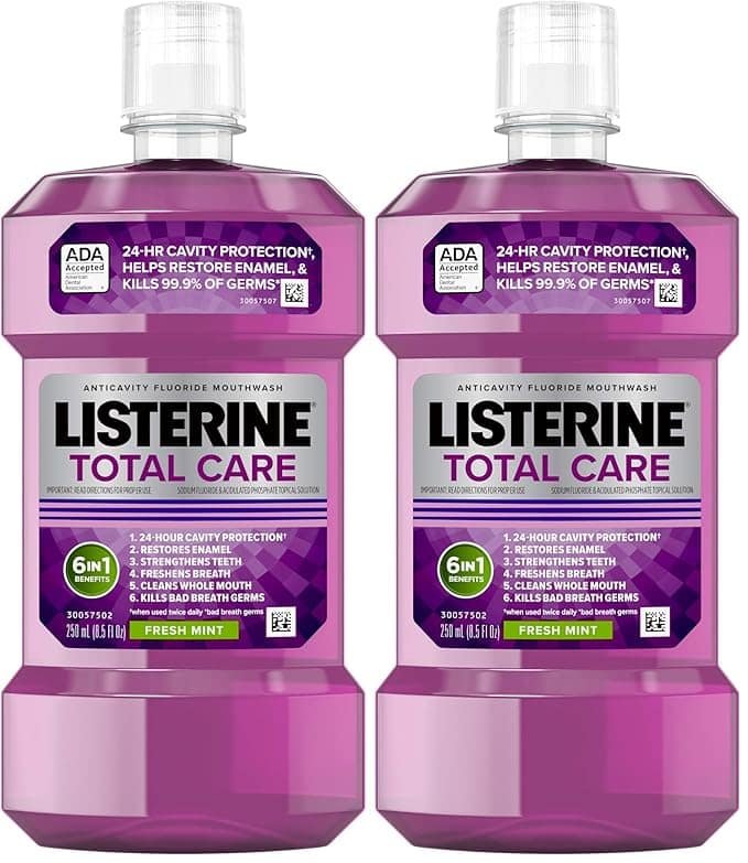 LISTERINE (IMP) TOTAL CARE 250ML 2 pack Listerine Total Care Antiseptic Mouthwash 250 ml - 2 Pack – Image 1
