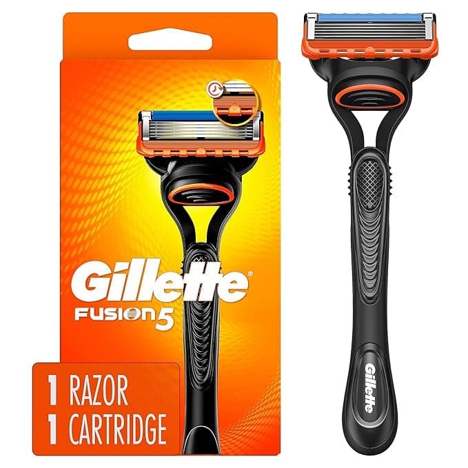 Gillette Fusion5 Razor Handle + 1 Razor Blade