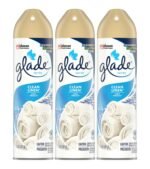 Glade Air Freshener Clean Linen - 8 Oz (Pack of 3)