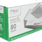 Mead security envelopes pack