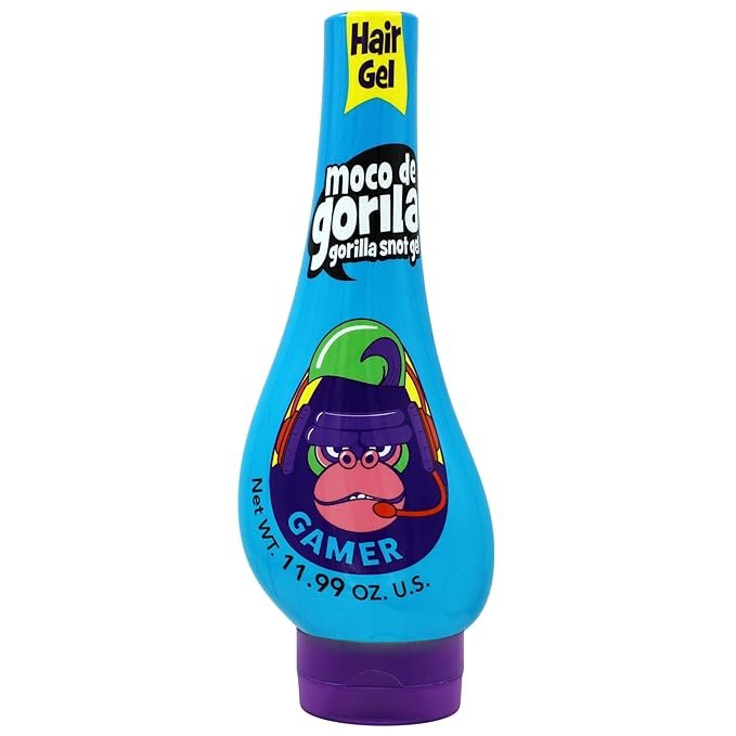 Moco de Gorila Gorilla Snot Hair Gel, Gamer 11.99 oz ( Moco de Gorila Gamer Hair Styling Gel – 11.99 Oz. – Image 1