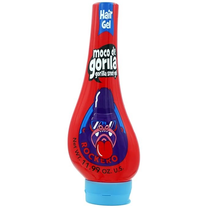 Moco de Gorila Gorilla Snot Hair Gel, Red Rockero 11.99 oz ( Moco de Gorila Rockero Hair Styling Gel – 11.99 Oz. – Image 1