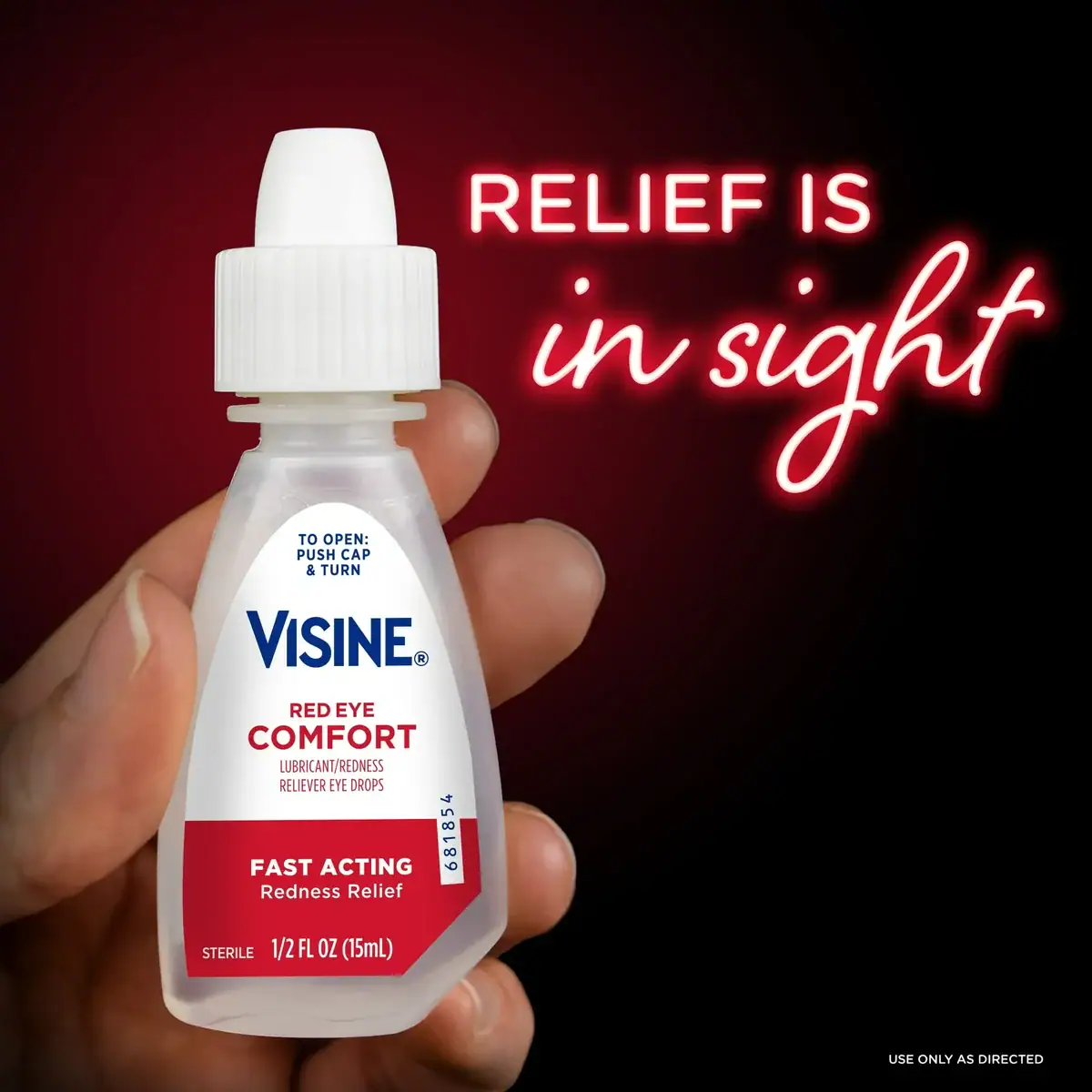 Visine Red Eye Comfort Visine Red Eye Comfort Redness Relief Eye Drops - 0.5 Oz. – Image 1