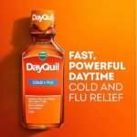 Vicks DayQuil Cold and Flu Relief Liquid Medicine - 8 Oz.
