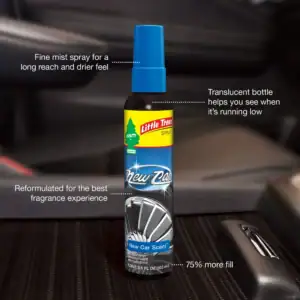 LITTLE TREES Air Freshener Spray New Car Scent - 3.5 Oz.